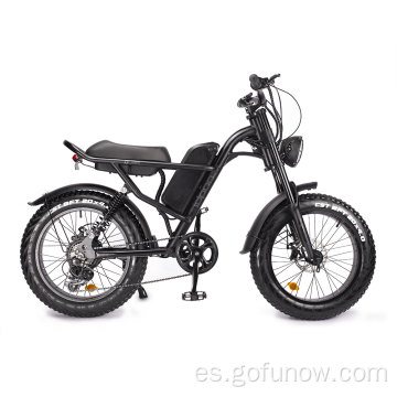 Bicicleta de montaña eléctrica rueda de neumáticos de 20 pulgadas 500W